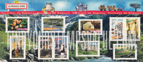 FindYourStampsValue: Aspects of Life in the French Regions Type of 2003