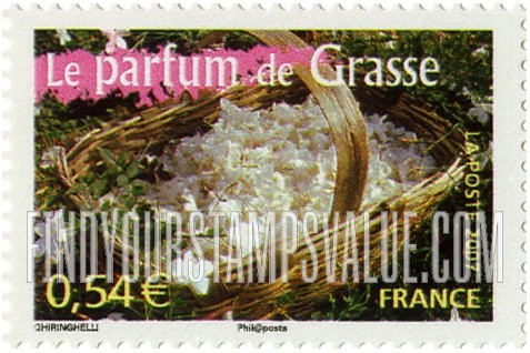 FindYourStampsValue: Aspects of Life in French Regions Type of 2003: Grasse perfume