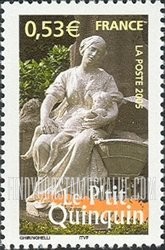 FindYourStampsValue: Aspects of Life in French Regions Type of 2003: P’tit Quinquin statue, vertical