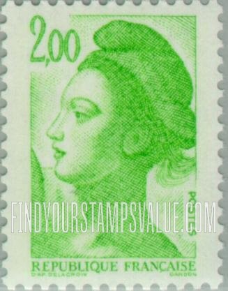 FindYourStampsValue: Liberty, after Delacroix