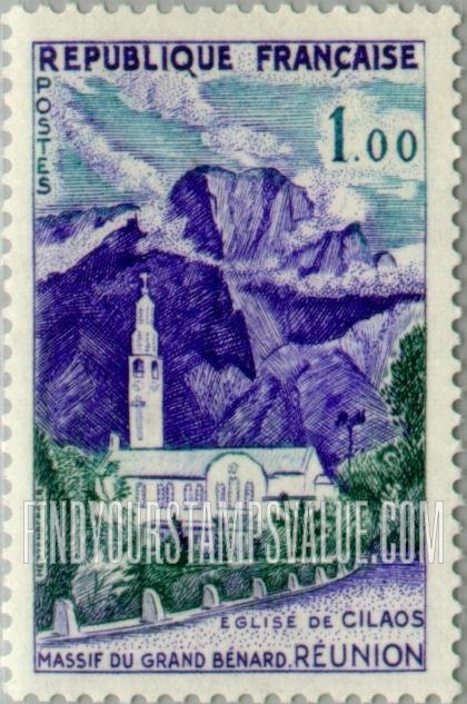 FindYourStampsValue: Cilaos Church, Reunion