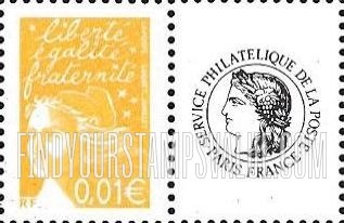 FindYourStampsValue: Marianne Type of 1997