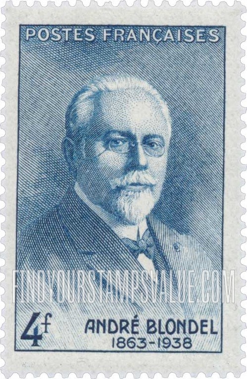 FindYourStampsValue: André Blondel