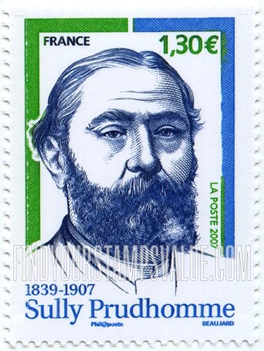 FindYourStampsValue: Sully Prudhomme (1839-1907), Poet