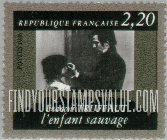 FindYourStampsValue: National Film Industry, 50th Anniversary: Francois Truffaut, The Young Savage