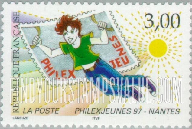 FindYourStampsValue: Philexjeunes β97, Nantes