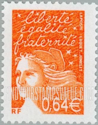 FindYourStampsValue: Marianne (With Euro Denominations)
