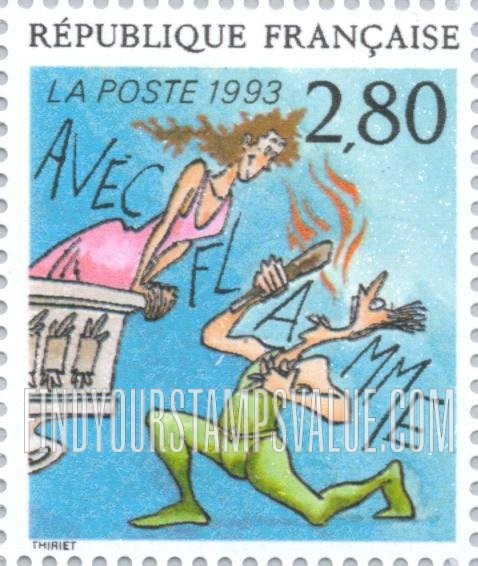 FindYourStampsValue: Greetings: With Love, Jean-Michel Thiriet