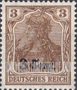 FindYourStampsValue: OCCUPATION - German Stamps of 1905-16