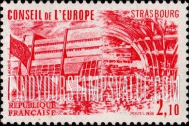 FindYourStampsValue: OFFICIAL - New Council Headquarters, Strasbourg