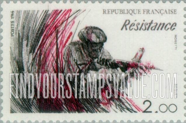 FindYourStampsValue: 40th Anniversary of Liberation: Resistance