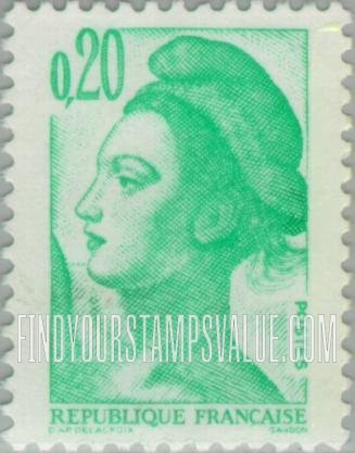 FindYourStampsValue: Liberty, after Delacroix