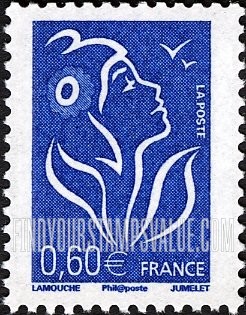 FindYourStampsValue: Marianne Type of 2005