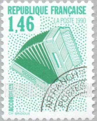 FindYourStampsValue: Musical Instrument Type of 1989: Accordion
