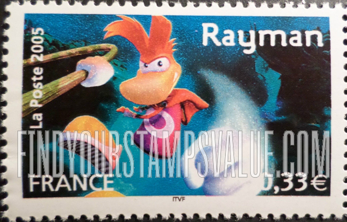 FindYourStampsValue: Video Game Characters: Rayman