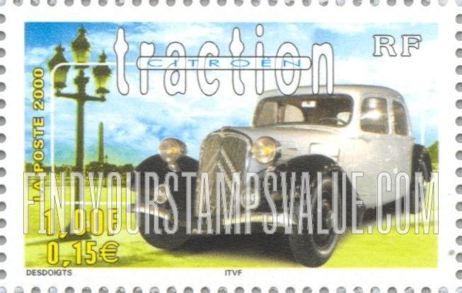 FindYourStampsValue: Automobiles: Citroen Traction