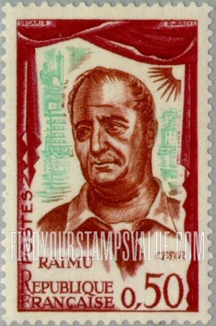 FindYourStampsValue: French actors: Raimu