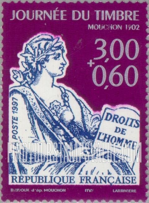 FindYourStampsValue: Vignette of Type A17