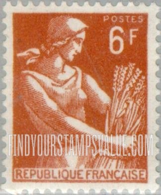 FindYourStampsValue: Farm Woman: Farm Woman Type of 1954