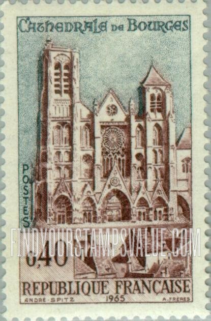 FindYourStampsValue: Cathedral of Bourges