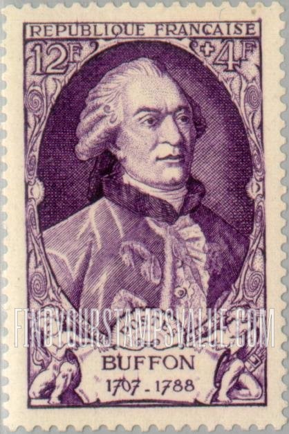 FindYourStampsValue: SEMI-POSTAL - Georges de Buffon