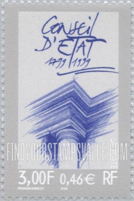 FindYourStampsValue: Council of State, Bicentennial