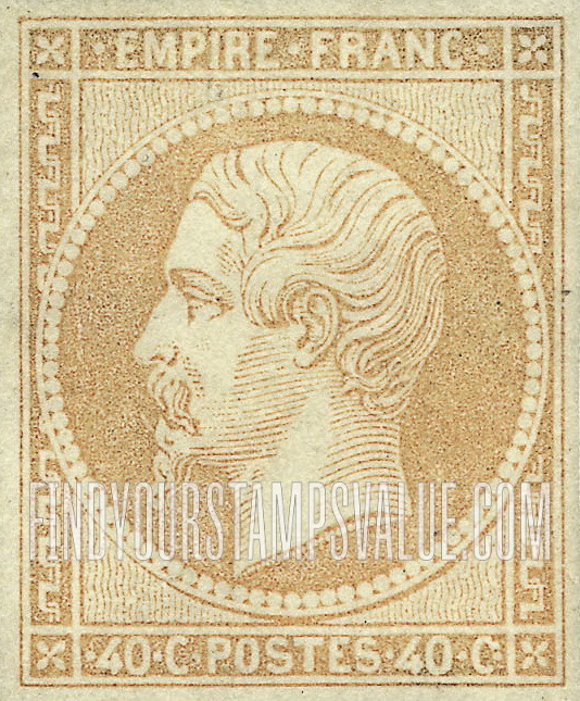 FindYourStampsValue: Emperor Napoleon III