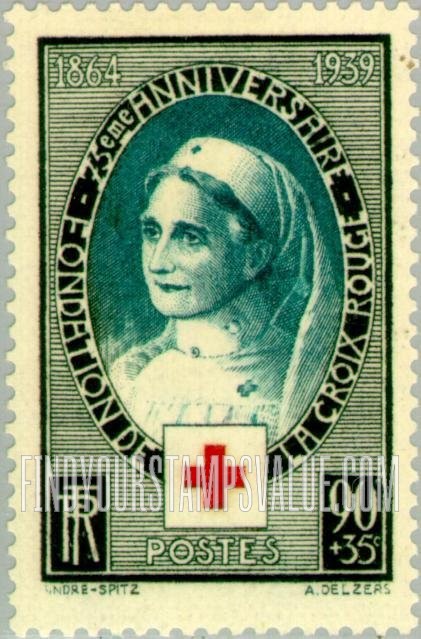 FindYourStampsValue: SEMI-POSTAL - Red Cross Nurse