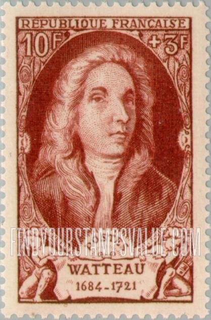 FindYourStampsValue: SEMI-POSTAL - Watteau