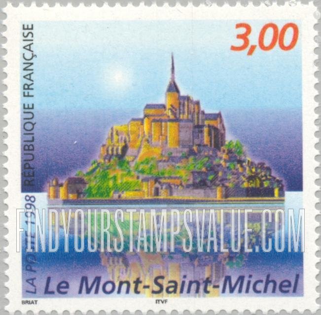 FindYourStampsValue: Mont-Saint-Michel