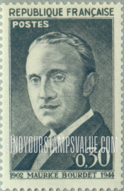 FindYourStampsValue: Maurice Bourdet