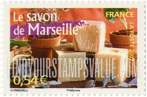 FindYourStampsValue: Aspects of Life in French Regions Type of 2003: Marseille soap