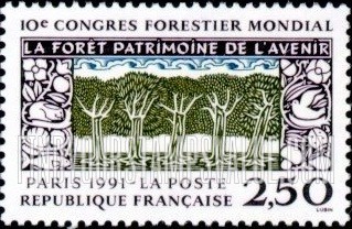FindYourStampsValue: 10th World Forestry Congress