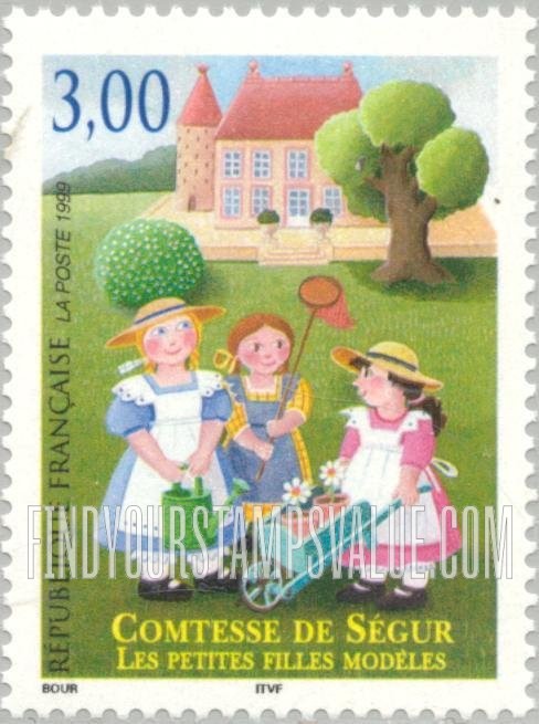 FindYourStampsValue: Countess of Segur (1799-1874), children’s storyteller