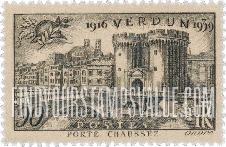 FindYourStampsValue: Porte Chaussée, Verdun