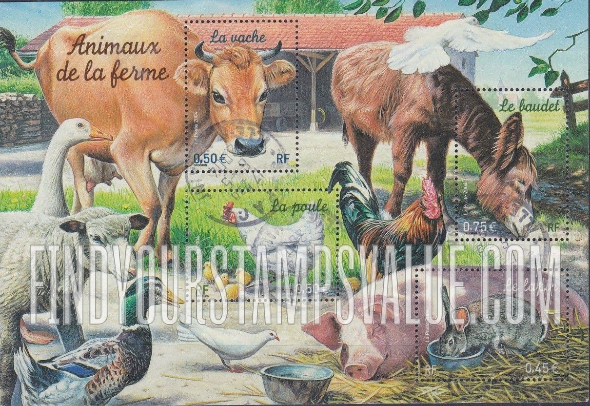 FindYourStampsValue: Farm Animals