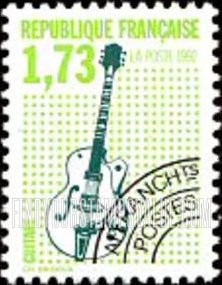 FindYourStampsValue: Musical Instruments Type of 1989: Guitar