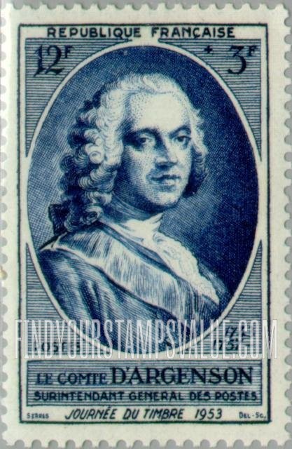 FindYourStampsValue: SEMI-POSTAL - Count d’Argenson