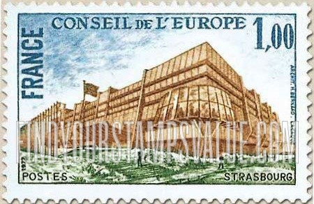 FindYourStampsValue: OFFICIAL - New Council Headquarters, Strasbourg