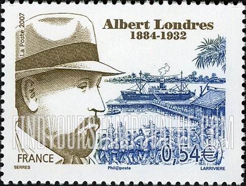 FindYourStampsValue: Albert Londres (1884-1932), Journalist