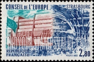 FindYourStampsValue: OFFICIAL - New Council Headquarters, Strasbourg