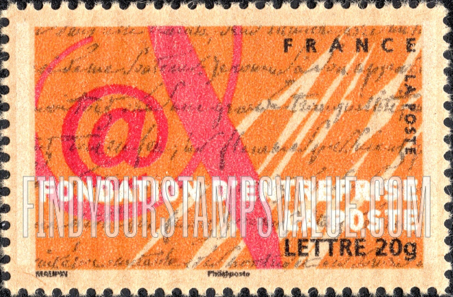 FindYourStampsValue: La Poste’s Business Foundation, 10th Anniversary