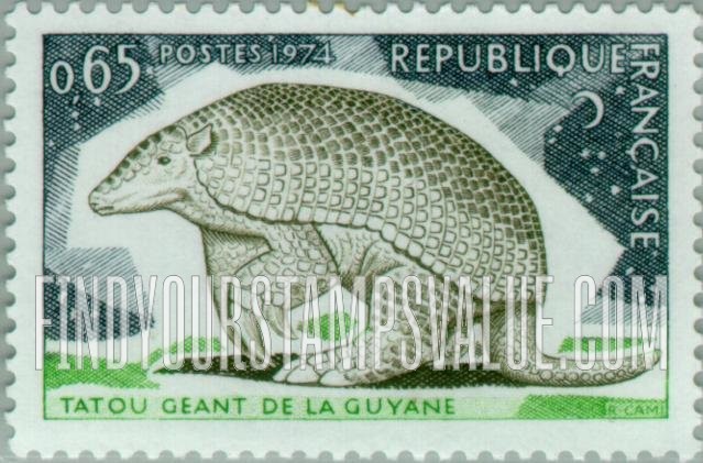 FindYourStampsValue: Giant Armadillo of Guyana