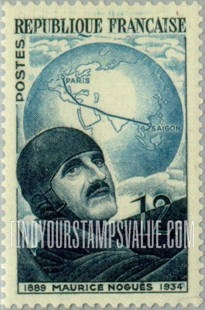 FindYourStampsValue: Maurice Noguès and Globe