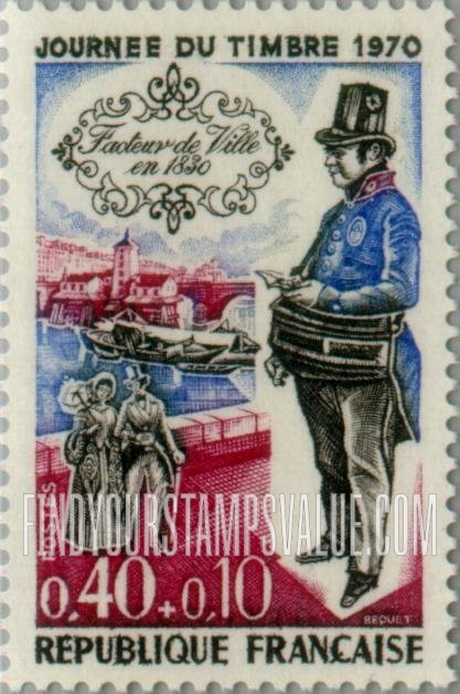 FindYourStampsValue: SEMI-POSTAL - City Mailman, 1830