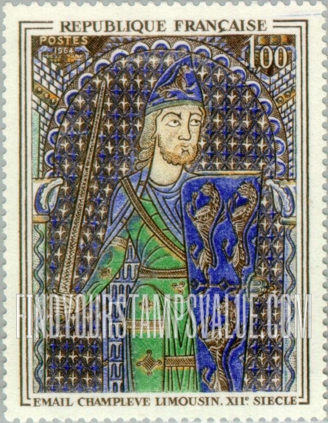 FindYourStampsValue: Champlevé Enamel from Limoges, 12th Century