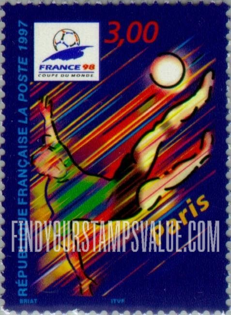 FindYourStampsValue: 1998 World Cup Soccer Championships Type: Paris