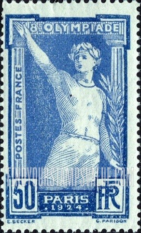 FindYourStampsValue: Victorious Athlete