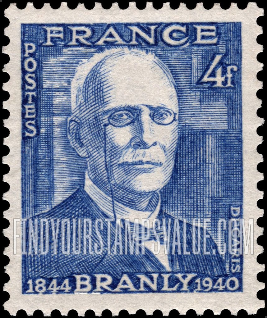FindYourStampsValue: Edouard Branly