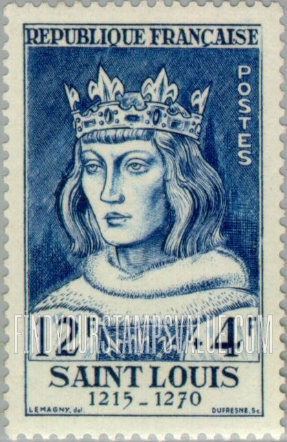 FindYourStampsValue: SEMI-POSTAL - Louis IX